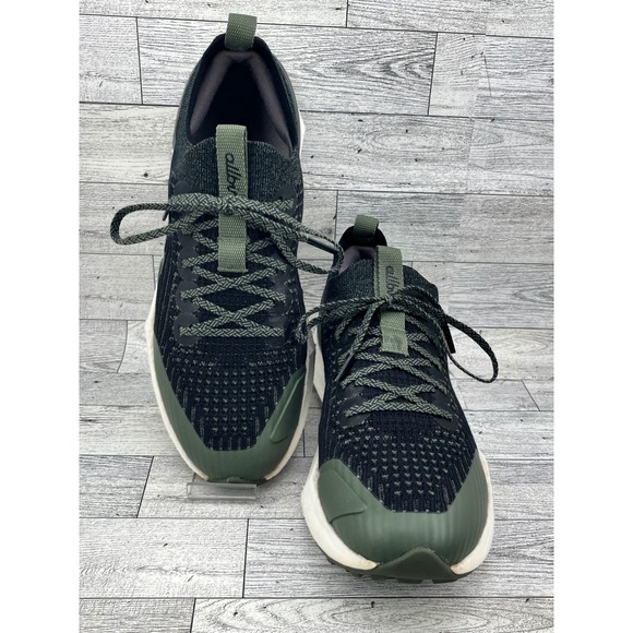 allbirds Shoes - Allbirds Tree Flyer 2 Women Sz 8.5 Dark Green Black Running Shoes A10159W085
